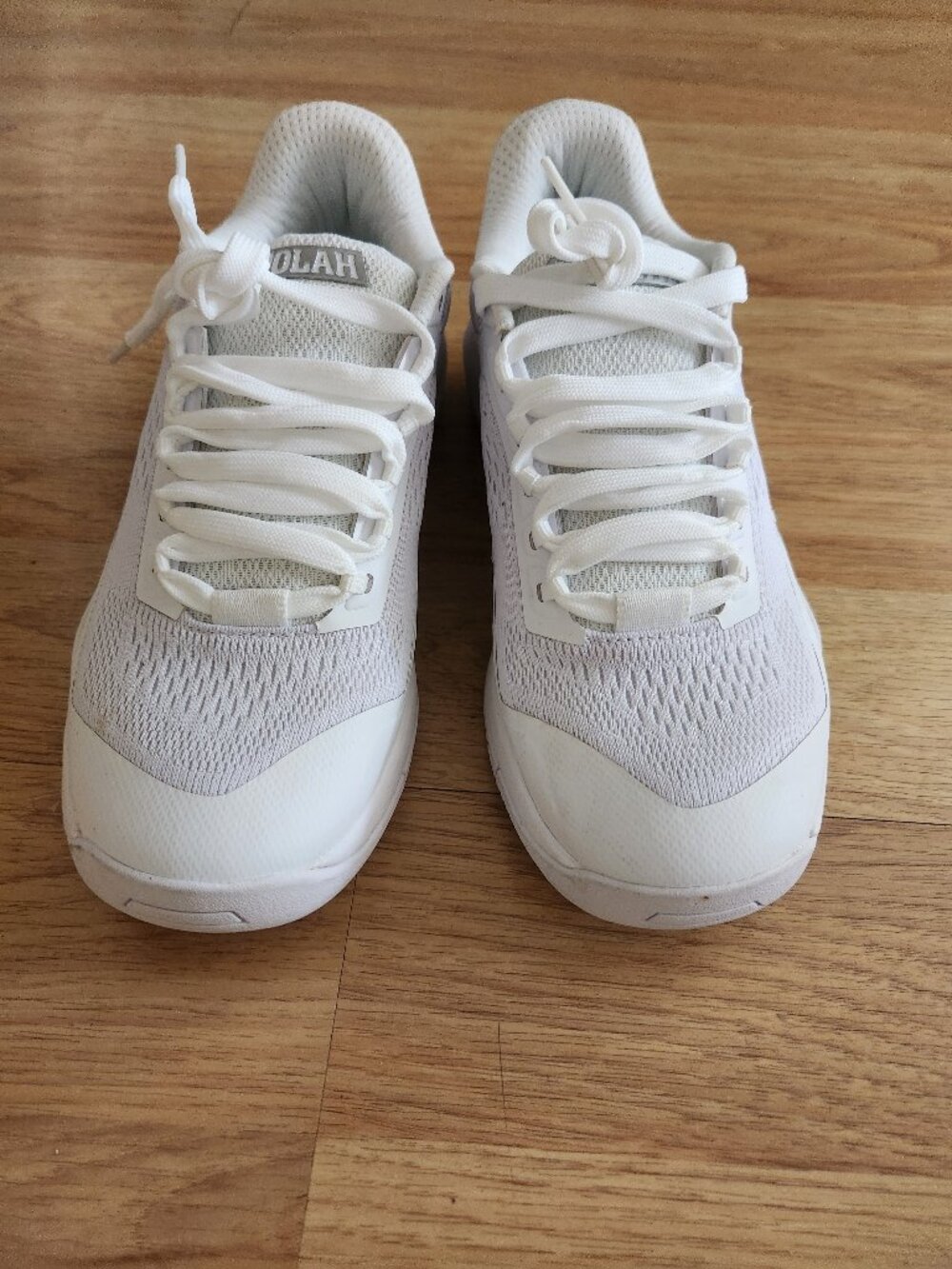 New white Moolah basketball shoes, sneakers, tennis shoes . Size 8.5